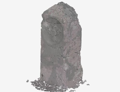 Kamnita priča preteklosti: 3D digitalizacija mejnika kartuzije Bistra