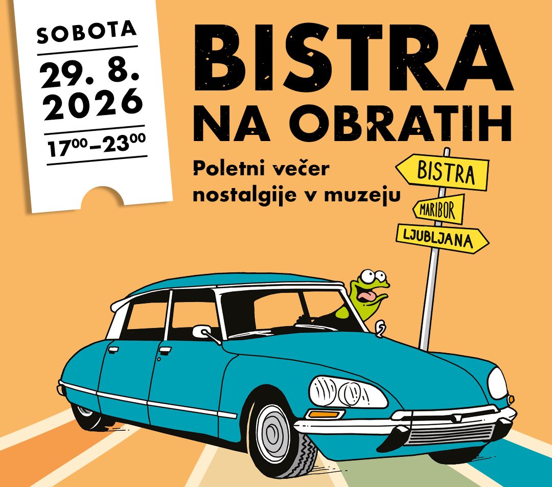 žaba v modrem avtu pod smerokazi
