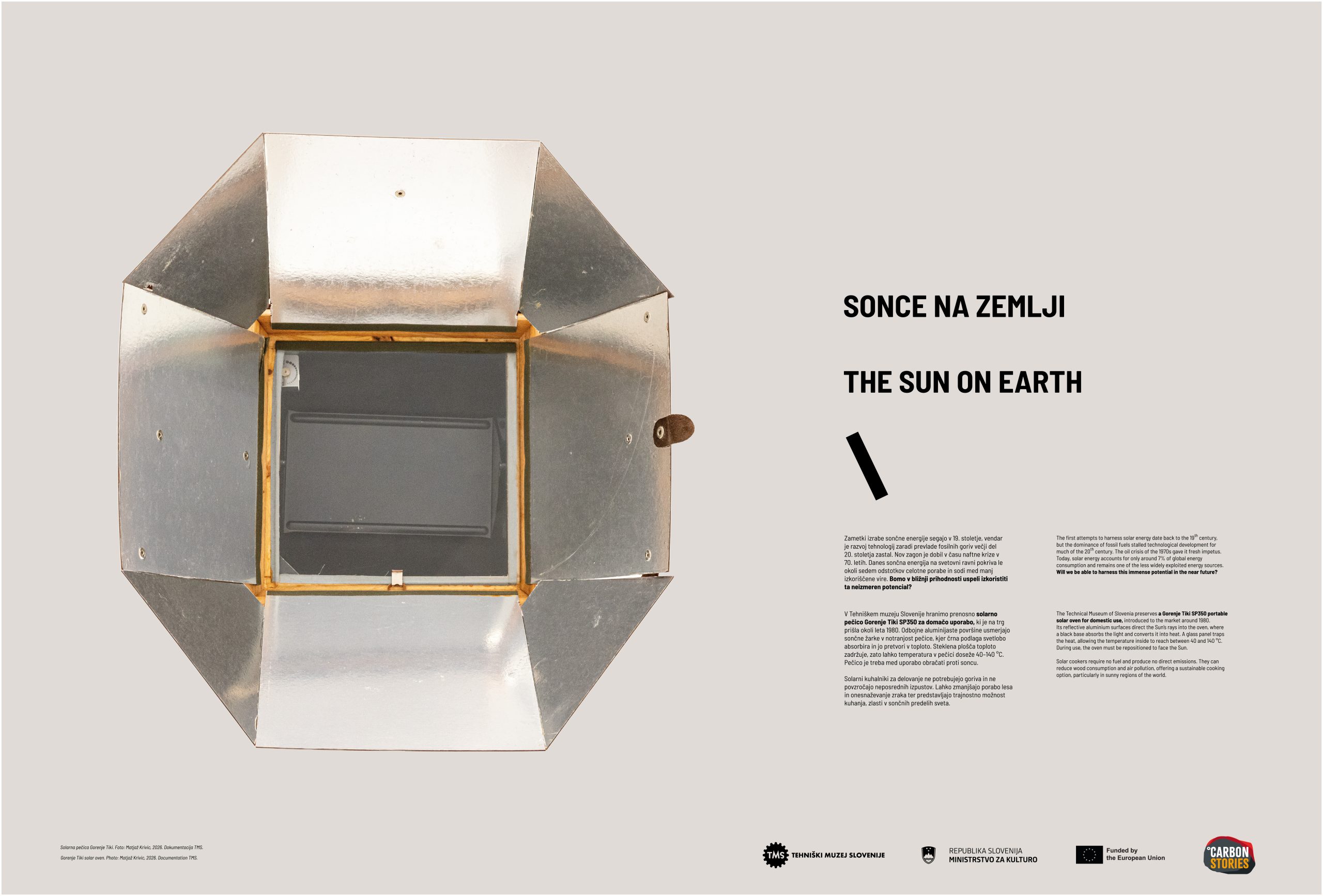 Carbon stories Solarna pečica Gorenje Carbon stories Solarna pečica Gorenje